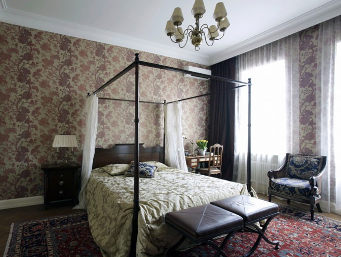 Intérieur de chambre anglais