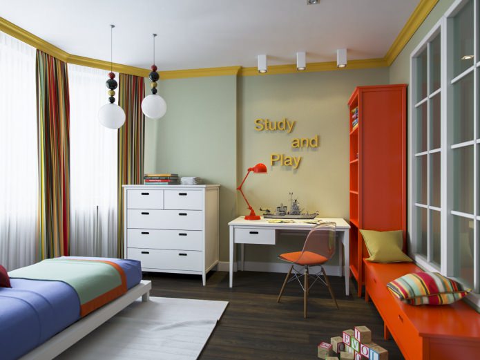 Chambre d'enfants 14 m² m.