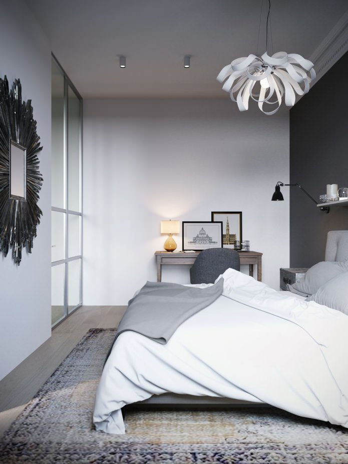 chambre dans un style moderne