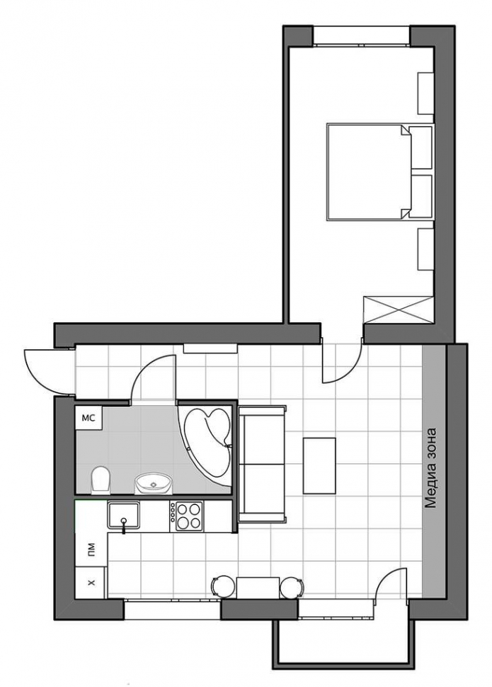 Layout ng Euro-duplex