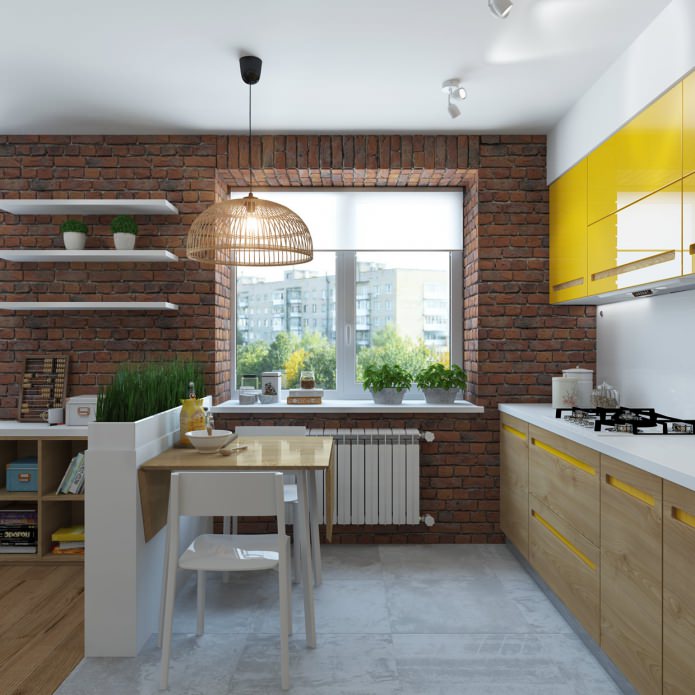 cuisine design dans un appartement de 65 m². m.