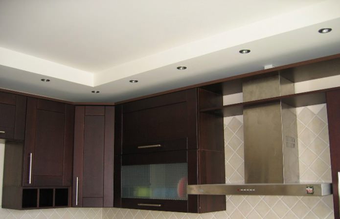 Plasterboard duplex kisame sa kusina