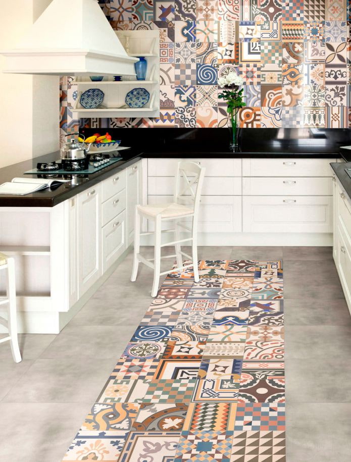 Carrelage patchwork