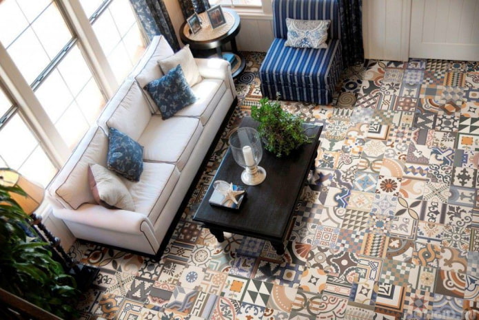 Carrelage patchwork