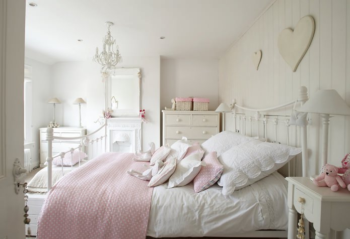 conception de chambre de fille shabby chic