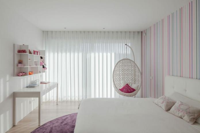 conception de chambre moderne pour une fille