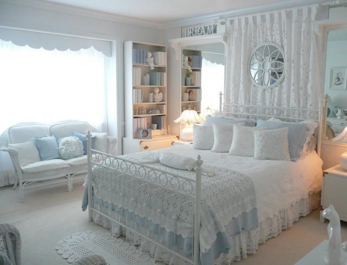 conception de chambre de fille shabby chic