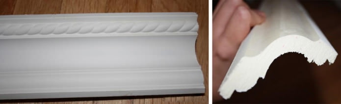 Polyurethane skirting board