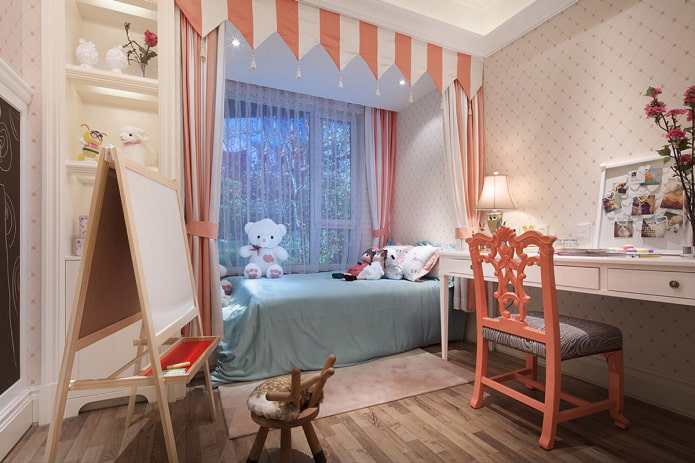 petite chambre d'enfant pour les filles