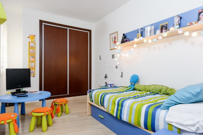 chambre d'enfant moderne pour garçon