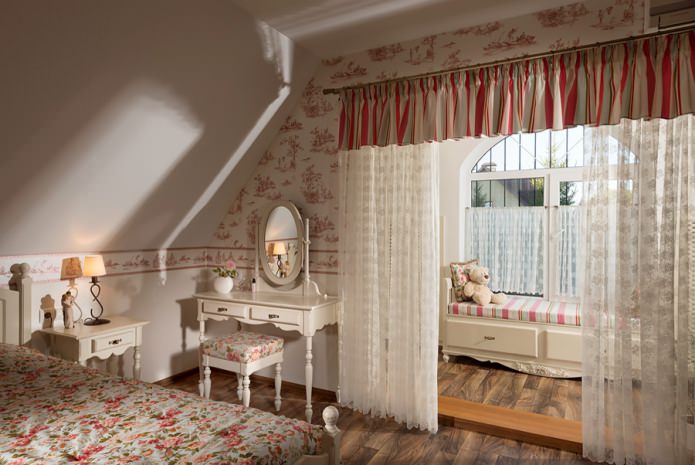 organza country dans la chambre