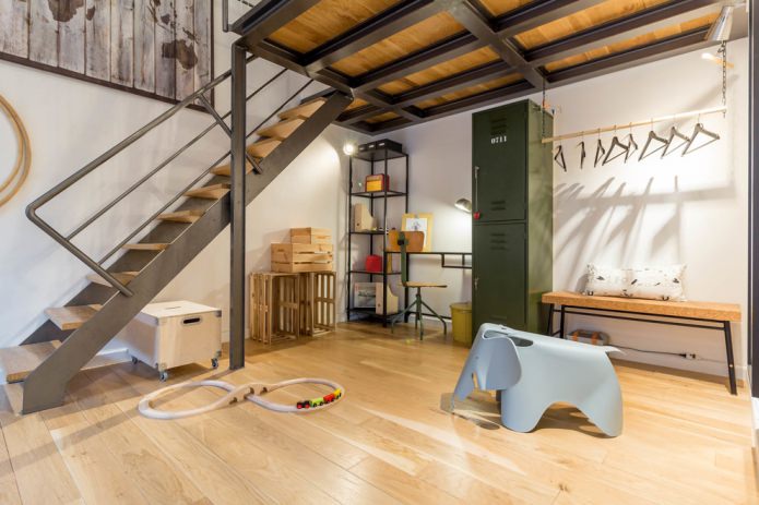 style loft dans la pépinière