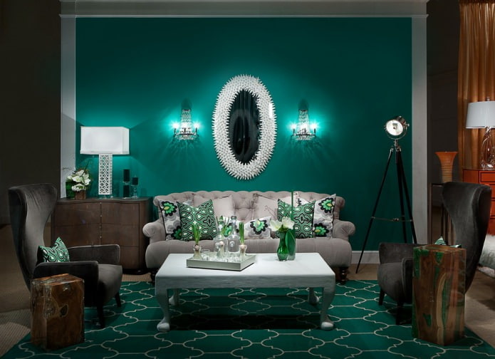 salon turquoise