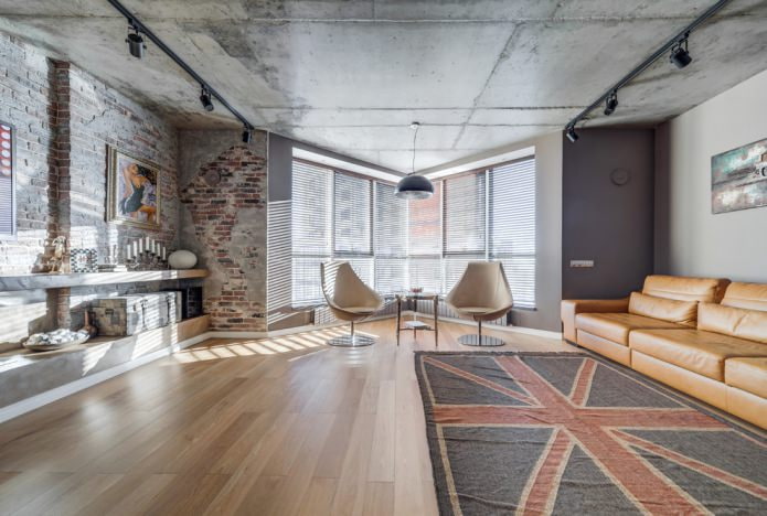 intérieur de style loft