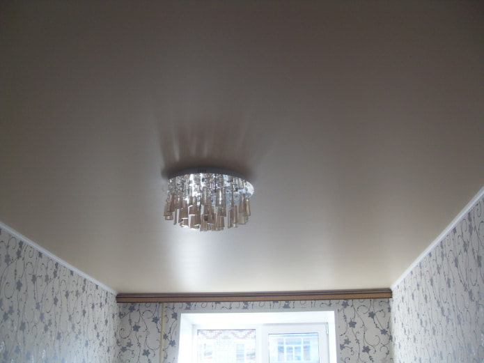 plafond satiné