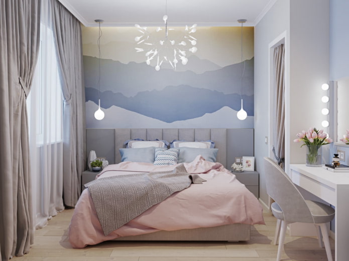 petite chambre de style scandinave