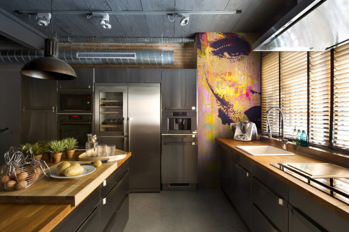 cuisine de style loft