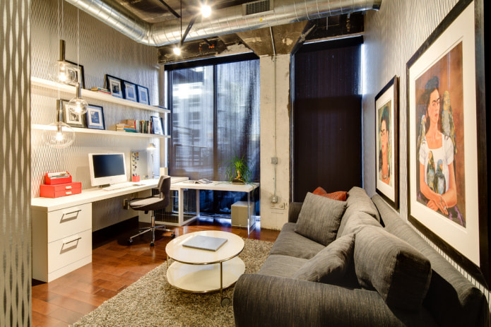 intérieur de style loft