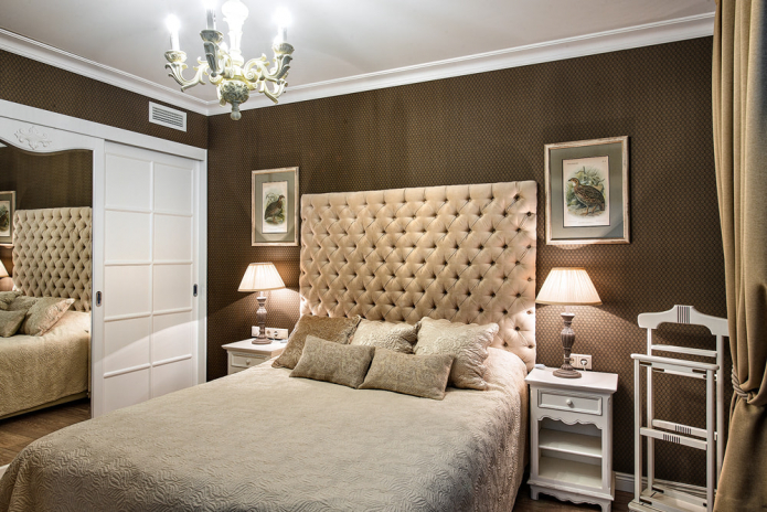 chambre de style classique