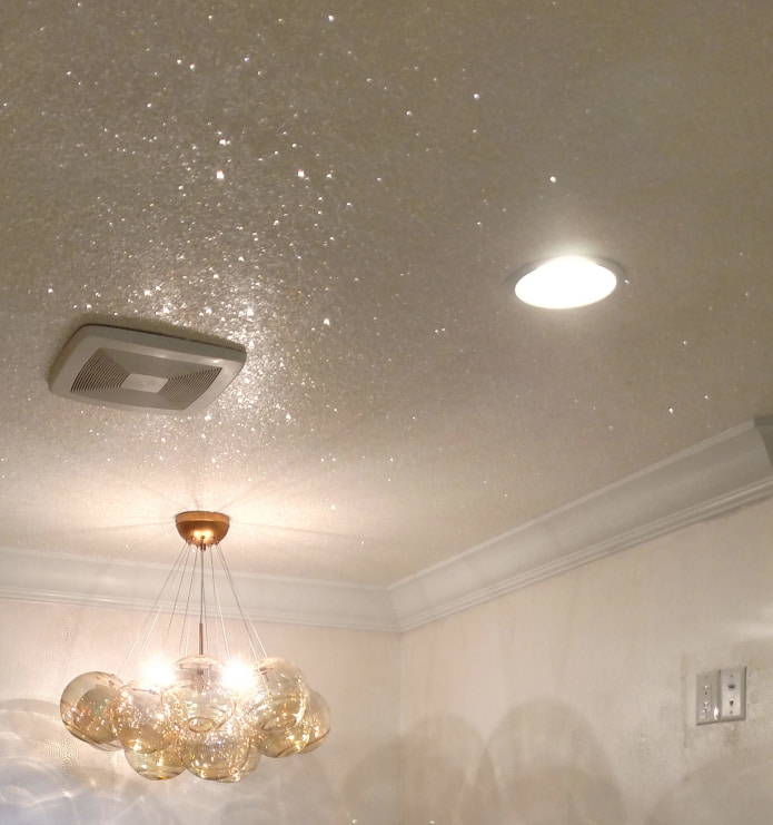 plafond scintillant