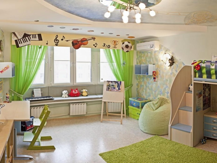 chambre d'enfant pour un garçon