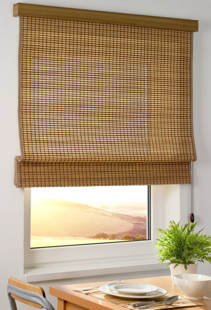 kawayan roman blinds sa interior