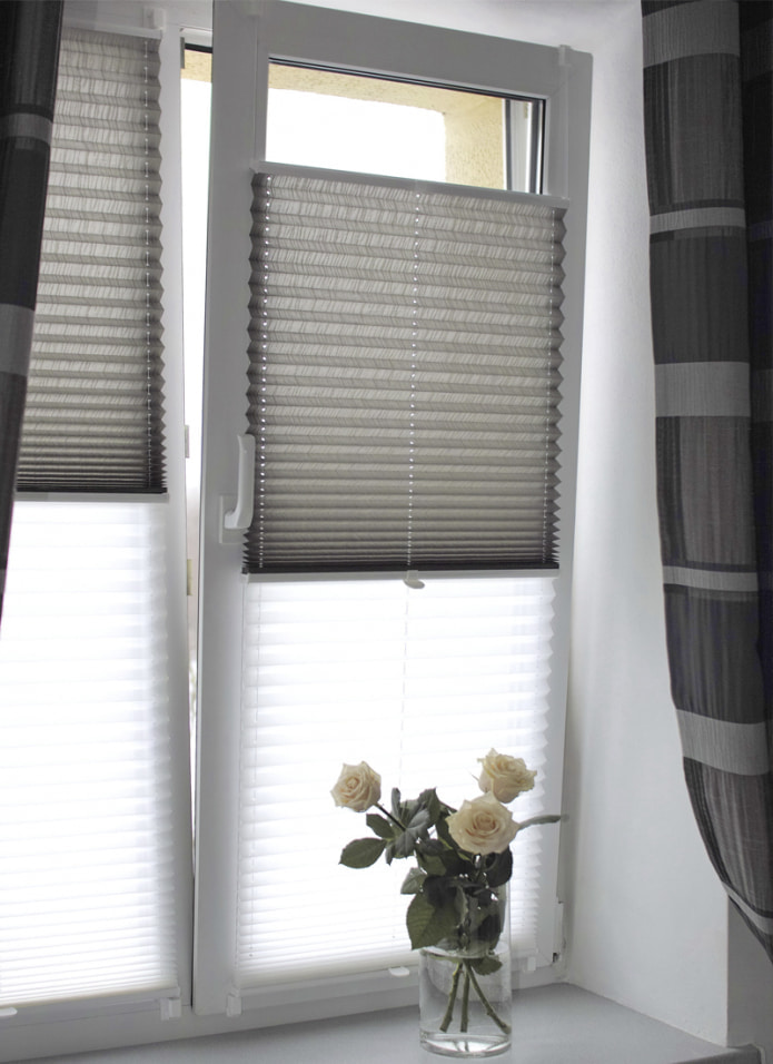 pleated blinds