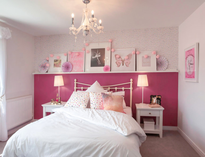 chambre rose