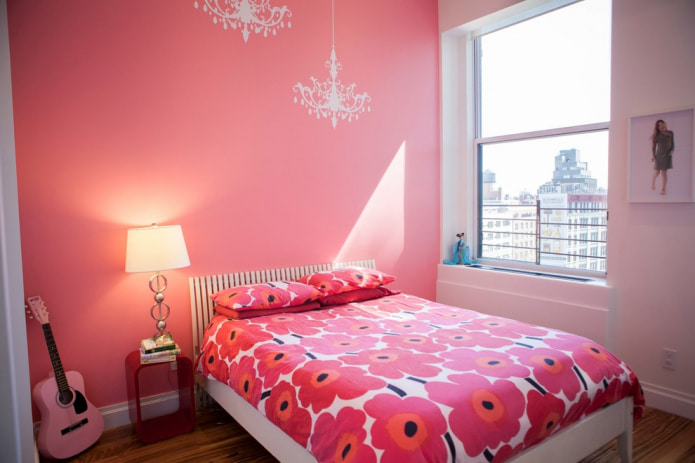 chambre en rose