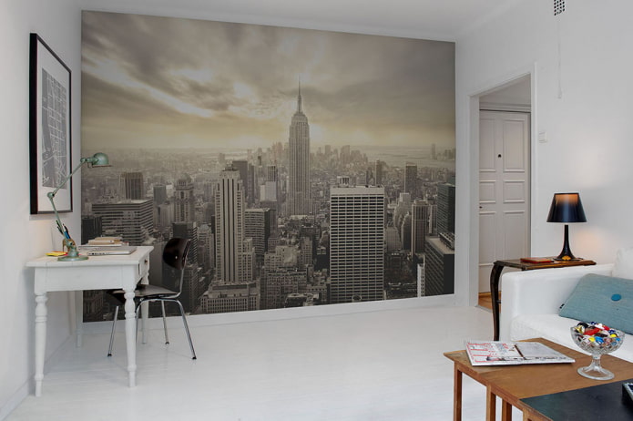 larawan wallpaper na may larawan ng New York sa interior