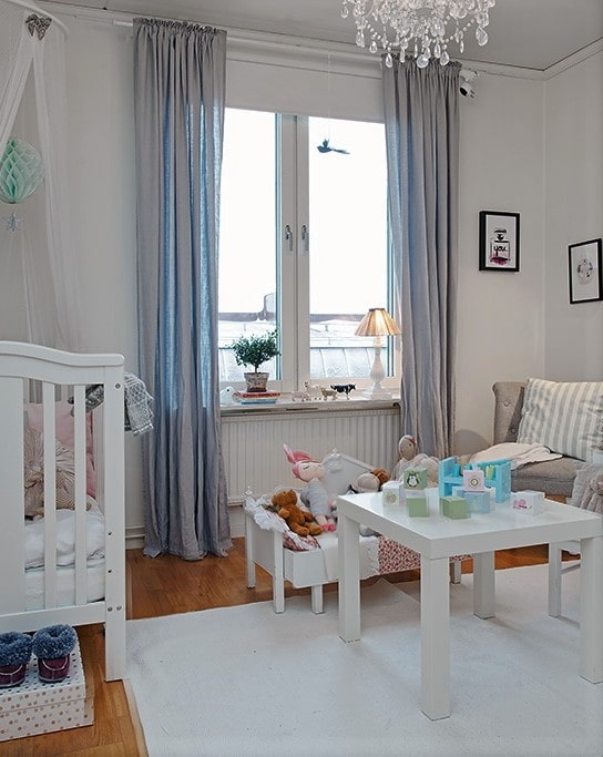 rideau pour chambre d'enfant