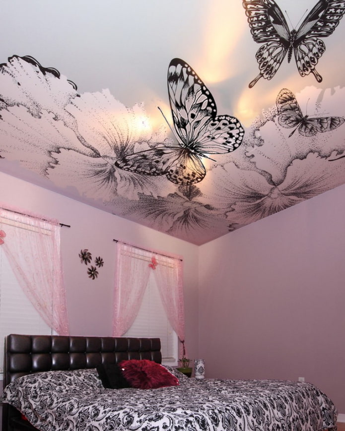 toile extensible avec impression photo dans la chambre