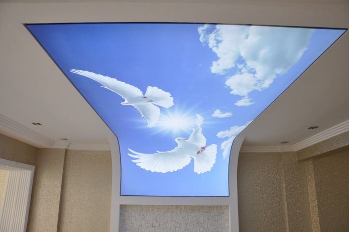 plafond augmentant l'espace