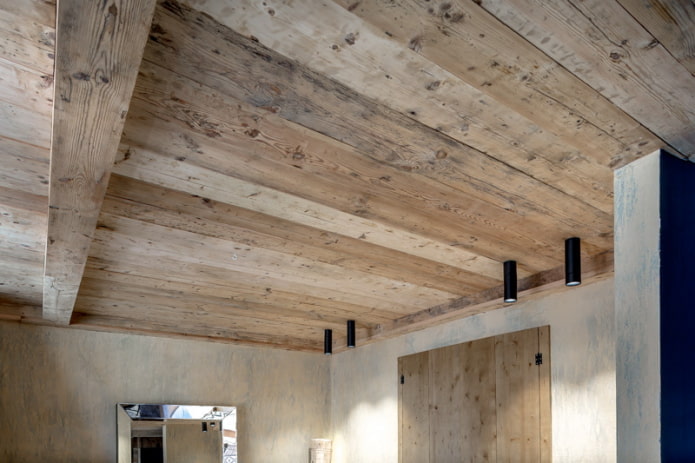 plafond en bois