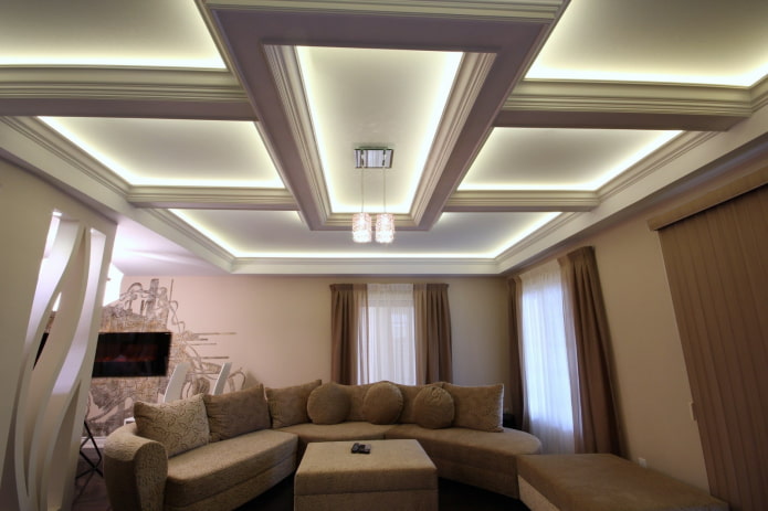 โครงสร้าง coffered ส่องสว่าง