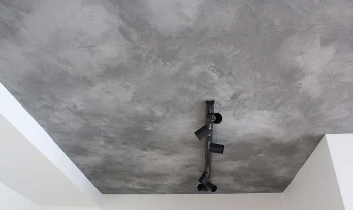 plafond en béton