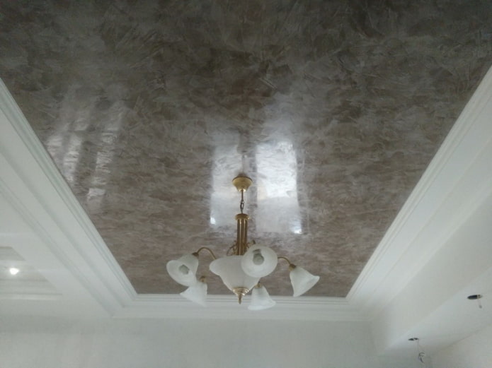 mag-inat ng canvas para sa Venetian plaster