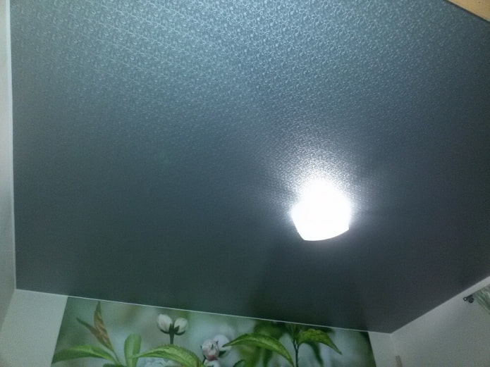 plafond tendu texturé