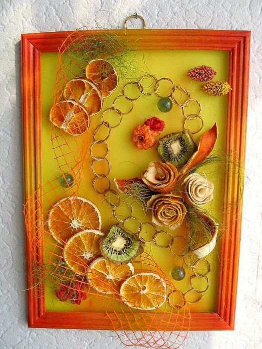 panneau de cuisine de fruits