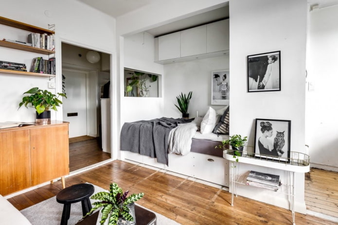 niche à l'intérieur de style scandinave