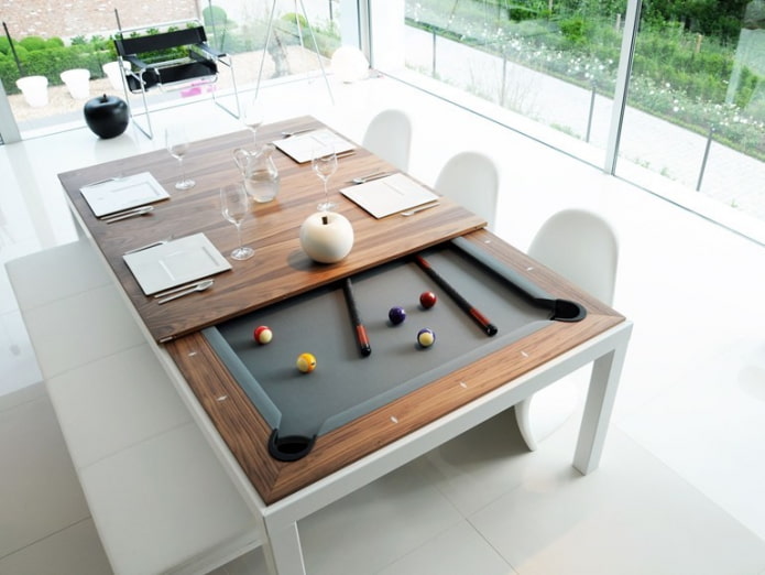 table de billard-transformateur