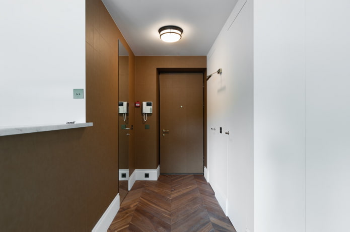 modèle de porte d'entrée dans un style moderne