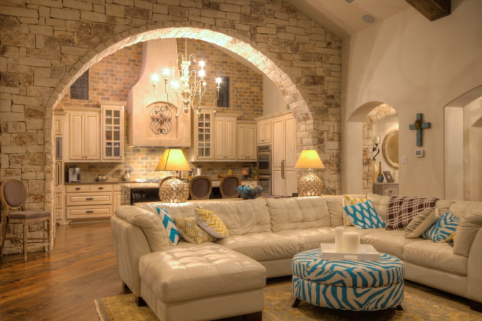 beige arch arch