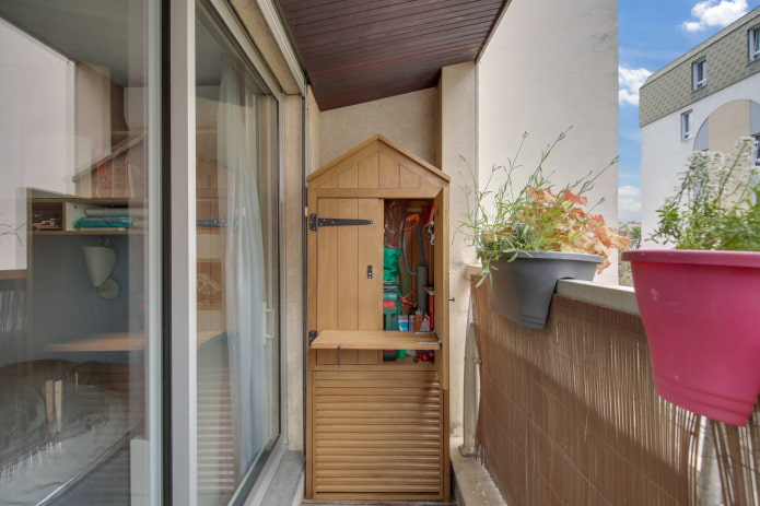 Maison-atelier sur le balcon