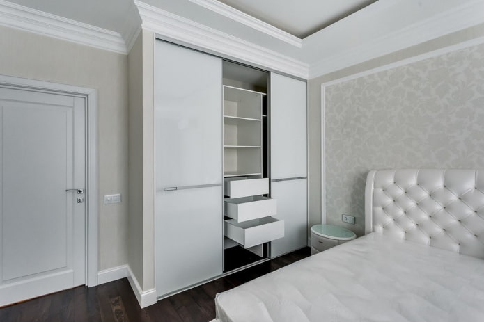 armoire à l'intérieur de la chambre