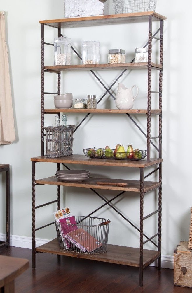 disenyo ng istraktura ng shelving sa interior