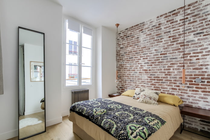 l'intérieur de l'appartement est de 36 carrés dans le style loft