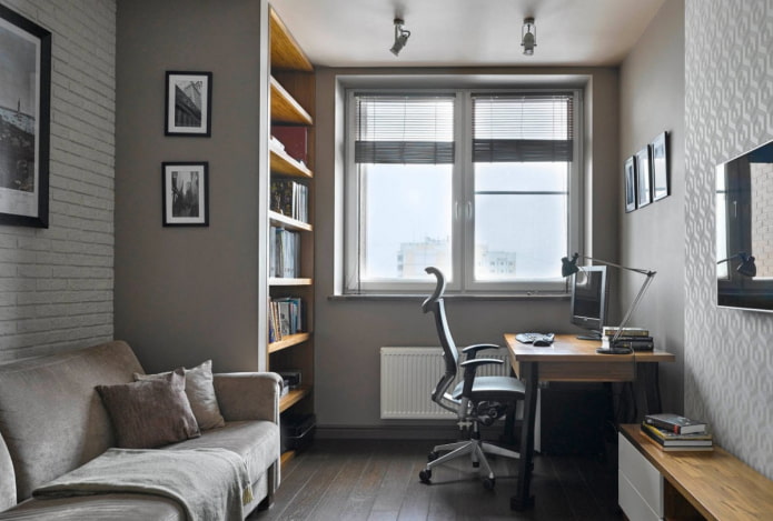 intérieur d'un appartement de trois pièces 70 carrés