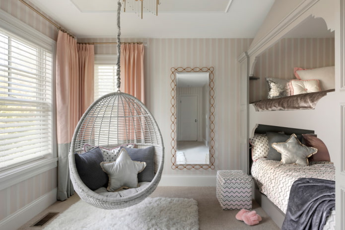 conception de chambre pour deux filles