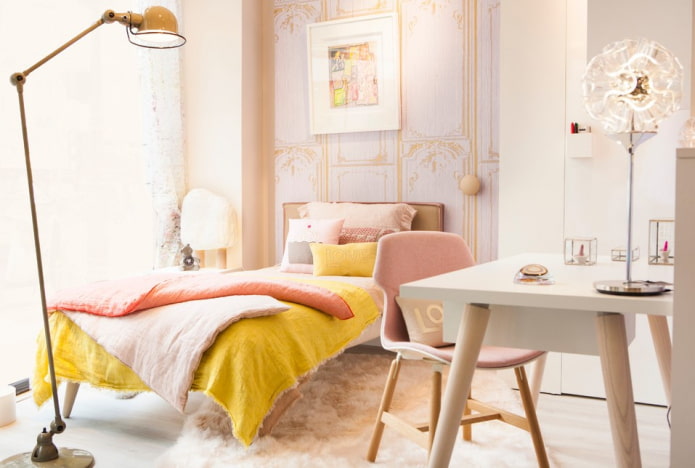 chambre pour adolescente de style scandinave